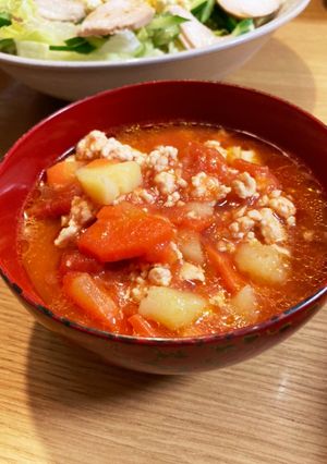 ヘルシーミネストローネ-レシピのメイン写真
