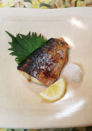 グリルパンの塩サバ焼きです。-レシピのメイン写真
