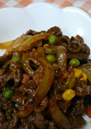 BBQソースで炒め物(^^)-レシピのメイン写真
