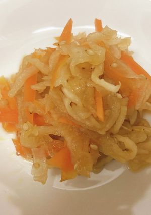 ごまの風味が香る！切り干し大根の煮物-レシピのメイン写真