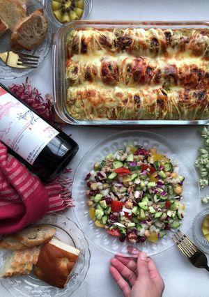 白菜ロールオーブン焼き-レシピのメイン写真