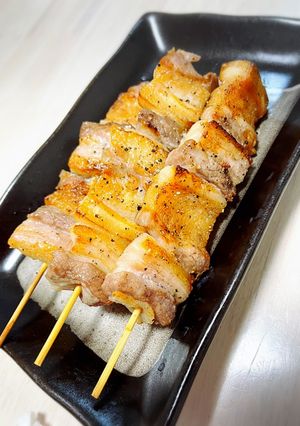 塩豚バラ串-レシピのメイン写真