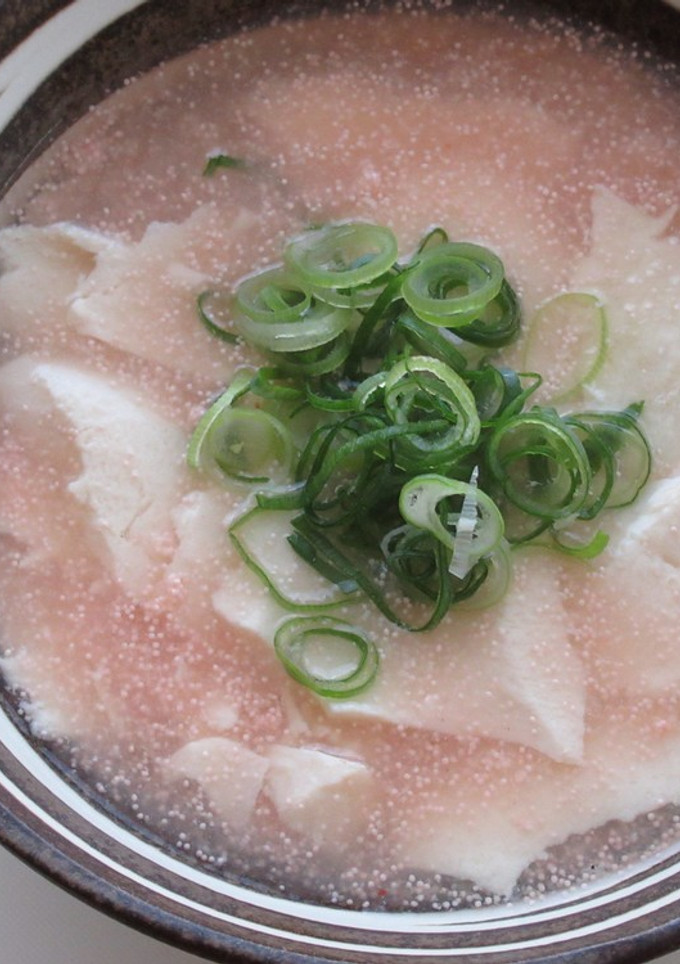とろ～り♪豆腐とたらこの白だしあんかけ椀-レシピのメイン写真