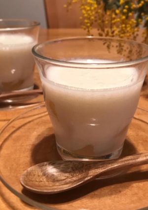 缶詰ラフランスとヨーグルトのゼリー-レシピのメイン写真