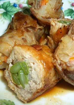 ☆にんじんとじゃがいもの肉巻き巻き☆-レシピのメイン写真
