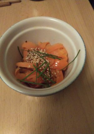 簡単　にんじん胡麻和え-レシピのメイン写真