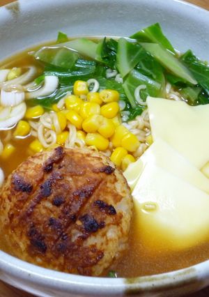 みそおにぎり入りです-レシピのメイン写真