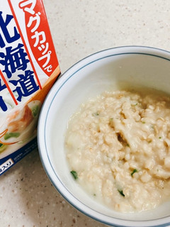 北海道シチュークリームでオートミール飯-レシピのメイン写真