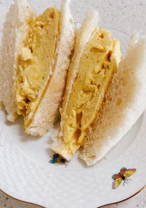厚焼き卵サンド-レシピのメイン写真