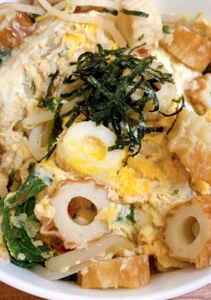 ヘルシーの極み!絶品玉子ちくわ丼!-レシピのメイン写真