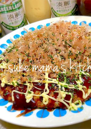 白菜＆チーズ❤無水トロトロお好み焼きஐஃ-レシピのメイン写真