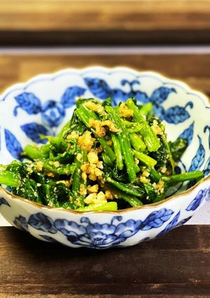 ほうれん草のゴマくるみ和え-レシピのメイン写真