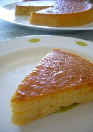 まぜて焼くだけ♪ はちみつチーズケーキ-レシピのメイン写真