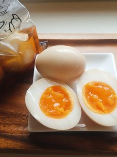 めんつゆで簡単☆半熟味玉-レシピのメイン写真