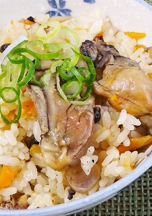 干し牡蠣の炊き込みご飯【乾燥カキ】-レシピのメイン写真