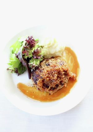 皆大好き【ハンバーグ(ジンジャーソース)-レシピのメイン写真