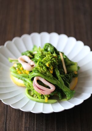 春を味わう♩菜の花のレモンマリネ-レシピのメイン写真