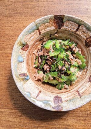 簡単！ゴーヤツナ塩昆布和え-レシピのメイン写真