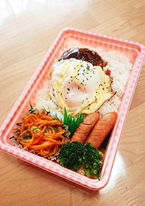 ロコモコ弁当 2/25-レシピのメイン写真