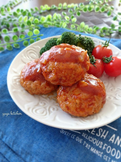 レンジで簡単☆お弁当に・ミニハンバーグ。-レシピのメイン写真