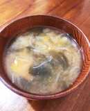 大豆の茹で汁で美味しいかぼちゃの味噌汁