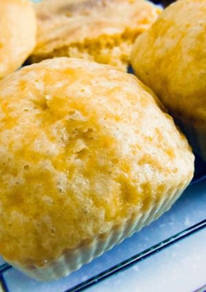 かぼちゃパンケーキと蒸しパン生地　離乳食-レシピのメイン写真