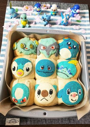 おから入り！デコちぎりあんメロンパン-レシピのメイン写真