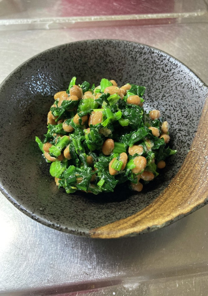 ほうれん草の納豆和え-レシピのメイン写真