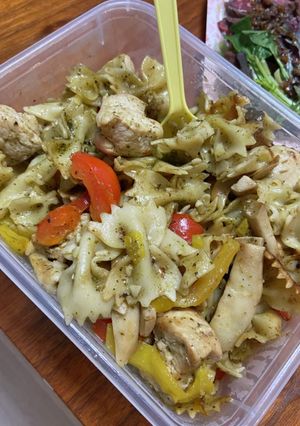 むね肉のジェノベーゼパスタ-レシピのメイン写真