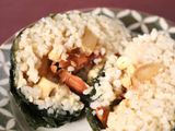 味噌らっきょう＆ナッツde海苔おにぎり