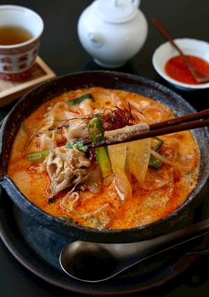 ねりごまの旨辛スープ！ 麻辣湯-レシピのメイン写真