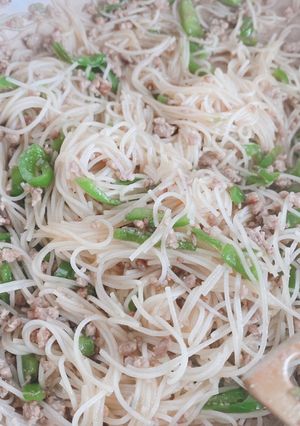 濃い味ビーフンの炒め物！-レシピのメイン写真