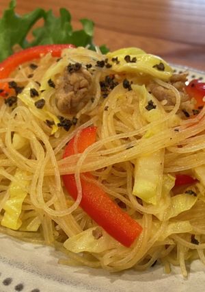 スパイス香る焼きビーフン[塩麹＆魚醤]-レシピのメイン写真