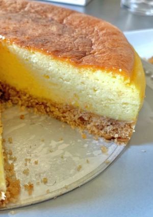 本気出したい時のベイクドチーズケーキ　-レシピのメイン写真
