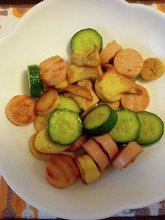 エリンギときゅうりのバター炒め-レシピのメイン写真
