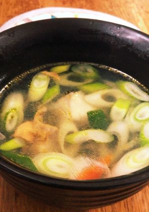 夜食のホタテスープ-レシピのメイン写真