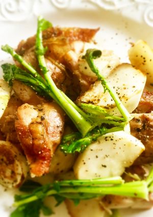 かぶと鶏もものグリル炒め♩-レシピのメイン写真