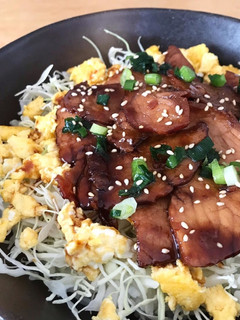 チャーシューと炒り玉子丼-レシピのメイン写真