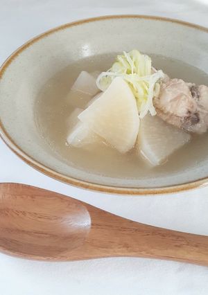 鶏の手羽元と大根のスープ-レシピのメイン写真