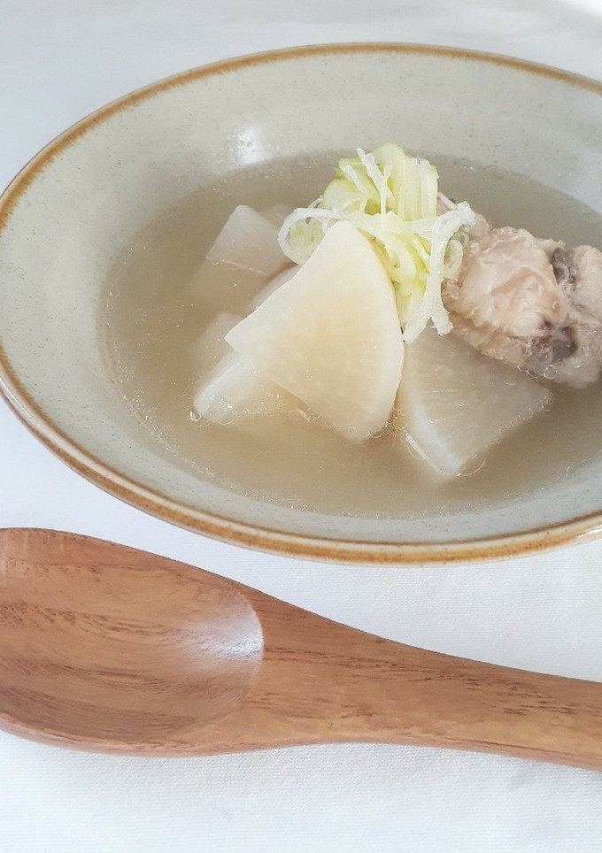 鶏の手羽元と大根のスープ-レシピのメイン写真