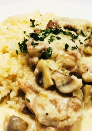 フリカッセ☆~バターライス添え~-レシピのメイン写真