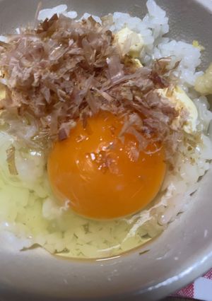 夜食に！卵かけご飯-レシピのメイン写真