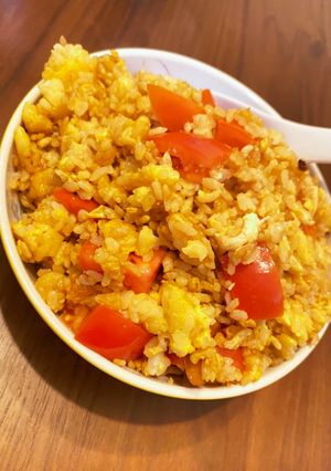 にんにくトマト炒飯-レシピのメイン写真