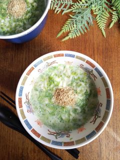 生青のり豆乳塩ラーメン-レシピのメイン写真