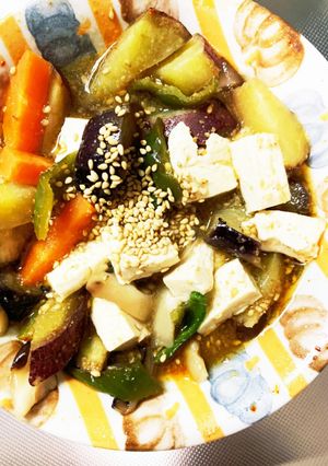 レンジ肉なしバンバンジー風味春雨炒め煮-レシピのメイン写真