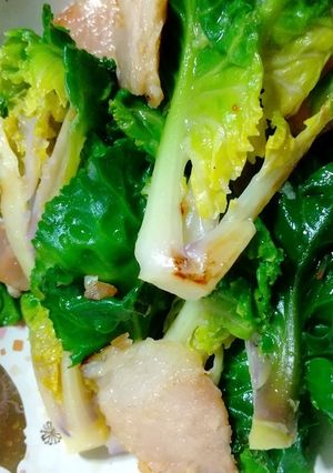 プチヴェールとベーコンのにんにく炒め-レシピのメイン写真