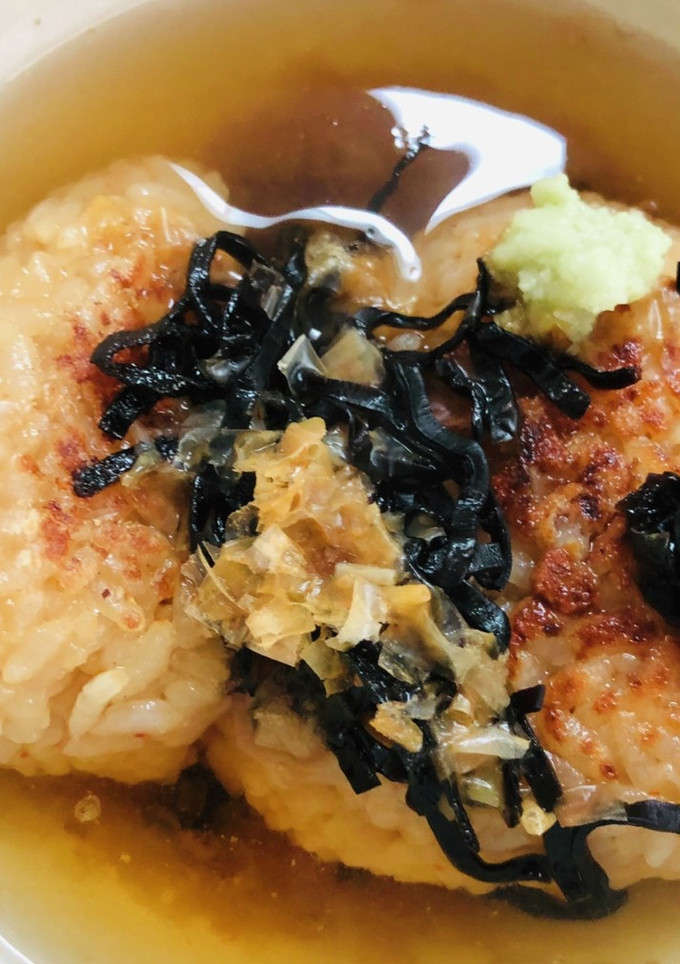 芳ばしさ香る焼きおにぎりのお茶漬け-レシピのメイン写真