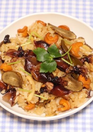 乾燥野菜☆乾燥ホタルイカの炊き込みご飯-レシピのメイン写真