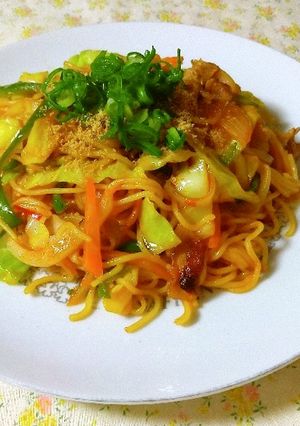 旨辛～韓国風～焼きそば☆春雨でも♪簡単-レシピのメイン写真