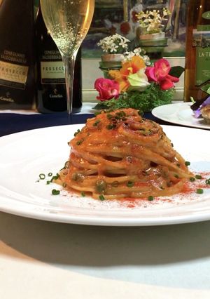 生ウニなしでも濃厚なウニのクリームパスタ-レシピのメイン写真